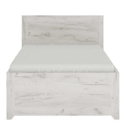 Wyld Haus Norwich Aged Effect Soft Grey Wood Veneer 3Ft Single Bed With Underbed Drawer - thumbnail 3