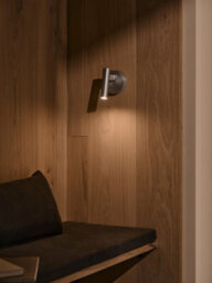 Nordlux Makoto Indoor Wall Light Silver Aluminium Sensor G9 Adjustable Head - Plug In Or Mains Powered , Ip20 - thumbnail 7
