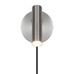 Nordlux Makoto Indoor Wall Light Silver Aluminium Sensor G9 Adjustable Head - Plug In Or Mains Powered , Ip20 - thumbnail 3
