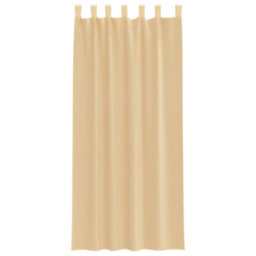 Berkfield Durable Voile Curtains With Rod Pockets 2 Pcs Sand - thumbnail 4