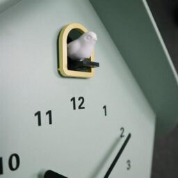 Walplus Minty Green Pastel Cuckoo Wall Clock With Pendulum Modern Home Decor Clock 32.5Cm 12.8 Inch - thumbnail 7
