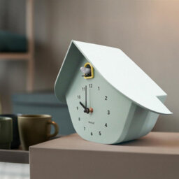 Walplus Minty Green Pastel Cuckoo Wall Clock With Pendulum Modern Home Decor Clock 32.5Cm 12.8 Inch - thumbnail 4