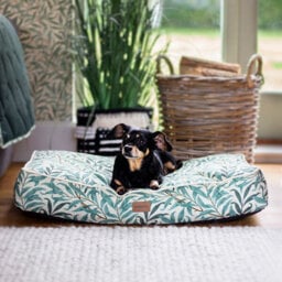 Morris & Co. Dog Mattress, Willow Boughs Print, Thickly Padded, 100Cm X 80Cm, Large - thumbnail 5