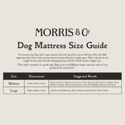 Morris & Co. Dog Mattress, Willow Boughs Print, Thickly Padded, 100Cm X 80Cm, Large - thumbnail 4