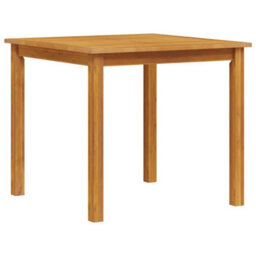 Berkfield Garden Dining Set 3 Pcs Brown Solid Acacia Wood - thumbnail 5