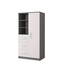 Arte All-White Sideboard H1600mm W800mm D400mm - Minimalist Design For Versatile Interiors - thumbnail 1