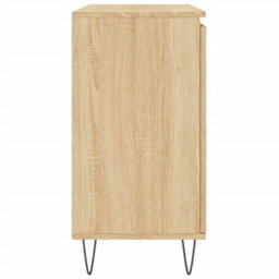 Berkfield Sideboard Sonoma Oak 104X35X70 Cm Engineered Wood - thumbnail 7