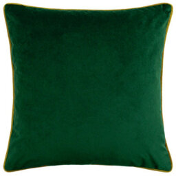 Furn. Forest Fauna Embroidered Woodland Stag Velvet Cushion Cover - thumbnail 2