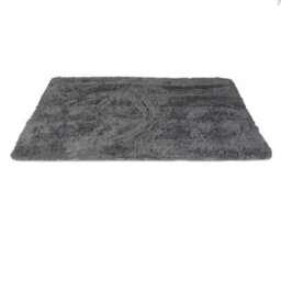 Marlow Rug Fluffy Soft Pile Carpet Rebound Foam Non Slip For Living Room Grey - thumbnail 3