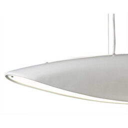 Luminosa Lighting Luminosa Pasion Rectangular Pendant 6 Light E27, Gloss White/polished Chrome - thumbnail 4