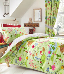 Portfolio Home Bluebell Woods Double Duvet Cover And Pillowcases Set