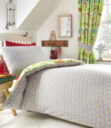 Portfolio Home Bluebell Woods Double Duvet Cover And Pillowcases Set - thumbnail 2