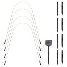 Solar-Powered Led Garden Arch Lights 40 Bright Leds Waterproof Outdoor Pathway & Patio Lights Automatic Dusk-To-Dawn Operation - thumbnail 6