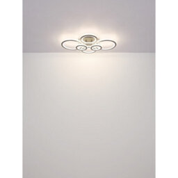 Luminosa Lighting Luminosa Kora Integrated Led Semi Flush Ceiling Light Matt Black 6X Led Dimmable 2700-6000K Remote Control - thumbnail 6