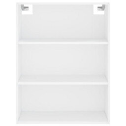 Berkfield Highboard White 69.5X34X180 Cm Engineered Wood - thumbnail 6