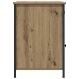 Berkfield Classic Bedside Cabinet Artisan Oak 40X42X60 Cm Engineered Wood - thumbnail 7
