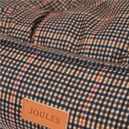 Rosewood Joules Hensen Check Box Dog Bed - thumbnail 5