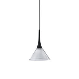 Ideal Lux Luminosa Cocktail Dome Pendant Ceiling Light Transparent 1X Led 670Lm 3000K