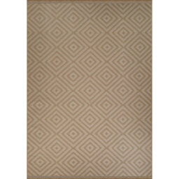 Livabliss Mystery-Washable Tan Beige Ivory Modern Living Dining Jute Rug 158 X 213 Cm Easy Care, Non Shedding - thumbnail 1
