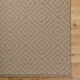 Livabliss Mystery-Washable Tan Beige Ivory Modern Living Dining Jute Rug 158 X 213 Cm Easy Care, Non Shedding - thumbnail 7