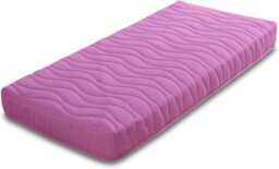 Mattress Guru Jazz Mattress, Firm Support, Reflex Foam, Silent Sleep, Pink 4Ft6 (135X190) - thumbnail 1