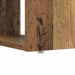 Berkfield Desk With Storage Old Wood 113X54X120 Cm Engineered Wood - thumbnail 8