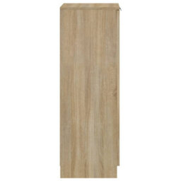 Walplus Shoe Cabinet Sonoma Oak 30X35X100 Cm Engineered Wood - thumbnail 7