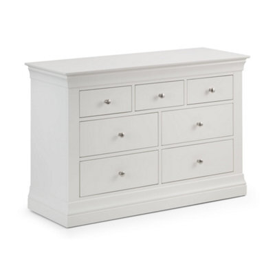 Oakham Premium Ardena 4 + 3 Drawer Chest - White - image 1