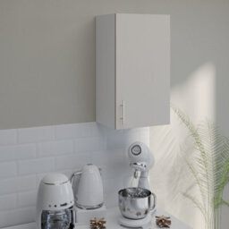 Jd Greta Kitchen Wall Unit 400mm Storage Cabinet With Doors And Shelf 40Cm - Cashmere Matt - thumbnail 2