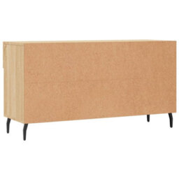 Berkfield Industrial Shoe Bench Sonoma Oak 102X35X55 Cm Engineered Wood - thumbnail 8