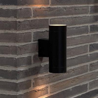 Nordlux Tin Outdoor Metal Wall Light Weatherproof Black,mains - image 1