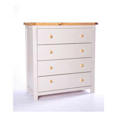 Cabinet Bits Argenta 4 Drawer Chest Of Drawers Wood Knob - image 1