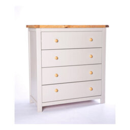 Cabinet Bits Argenta 4 Drawer Chest Of Drawers Wood Knob - thumbnail 1