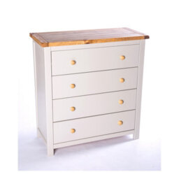 Cabinet Bits Argenta 4 Drawer Chest Of Drawers Wood Knob - thumbnail 3
