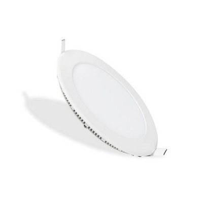 Ener-J 12W Recessed Round Led Mini Panel 175mm Diameter Hole Size 160mm 4000K - image 1