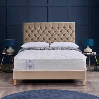 Rest Relax Sleep Faye Quilted 1000 Pocket Sprung Mattress - Small Double 4Ft - image 1