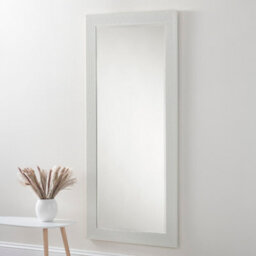Yearn Wave Gloss White Full Length Mirror 168.5X77Cm