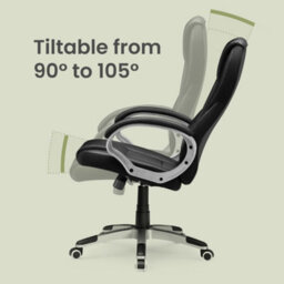 Executive Office Chair With High Back,ergonomic, Black - thumbnail 5