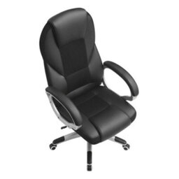 Executive Office Chair With High Back,ergonomic, Black - thumbnail 1