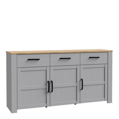 Furniture To Go Bohol Sideboard In Riviera Oak/grey Oak - image 1