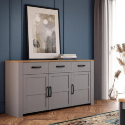 Furniture To Go Bohol Sideboard In Riviera Oak/grey Oak - thumbnail 7