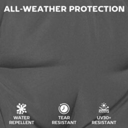 Outsunny Sun Lounger Cushions Only, Replacement Pads With 4 Ties - thumbnail 5