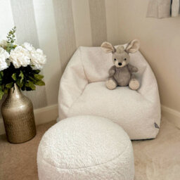 rucomfy Beanbags Rucomfy Indoor Kids Bean Bag Chair - Snug Oat Snuggle Seat - thumbnail 5
