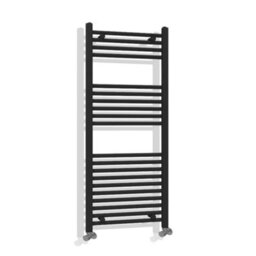 ARKO BATHROOM Arko Towel Radiator, Heated Towel Rails,wall Mounted Ladder Radiators 500X1200mm ,black - thumbnail 8