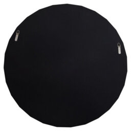 Orsina Round Grey Wall Mirror, Modern Radial Design Decorative Wall Mirror, Grey Mirrored Sunburst Frame, Mirror - thumbnail 3