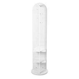 Living And Home Warm White Arched 360-Degree Rotating Full-Length Mirror, 40Cm Dia X 168Cm H - thumbnail 3