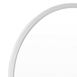 Living And Home Warm White Arched 360-Degree Rotating Full-Length Mirror, 40Cm Dia X 168Cm H - thumbnail 6