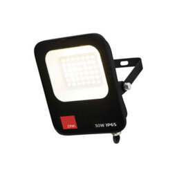 Litecraft Fechine Black 30 Watt Led Ip65 Outdoor Wall Flood Light - thumbnail 2