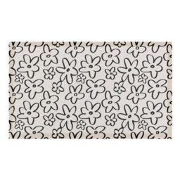 Native Natural Flower Lines Indoor & Outdoor Doormat - 70X40Cm - thumbnail 2