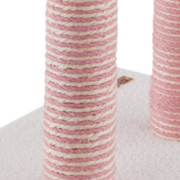 Living And Home Flamingo-Shaped Cat Scratching Board, Cat Bed, Multifunctional, With Interactive Toy Ball - thumbnail 6